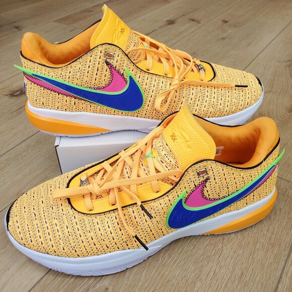 Nike Other - Size 17 Nike LeBron James 20 XX Laser Orange Racer Blue Mens Sneakers DJ5423-801